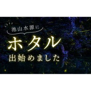 ホタルの季節がやってきました